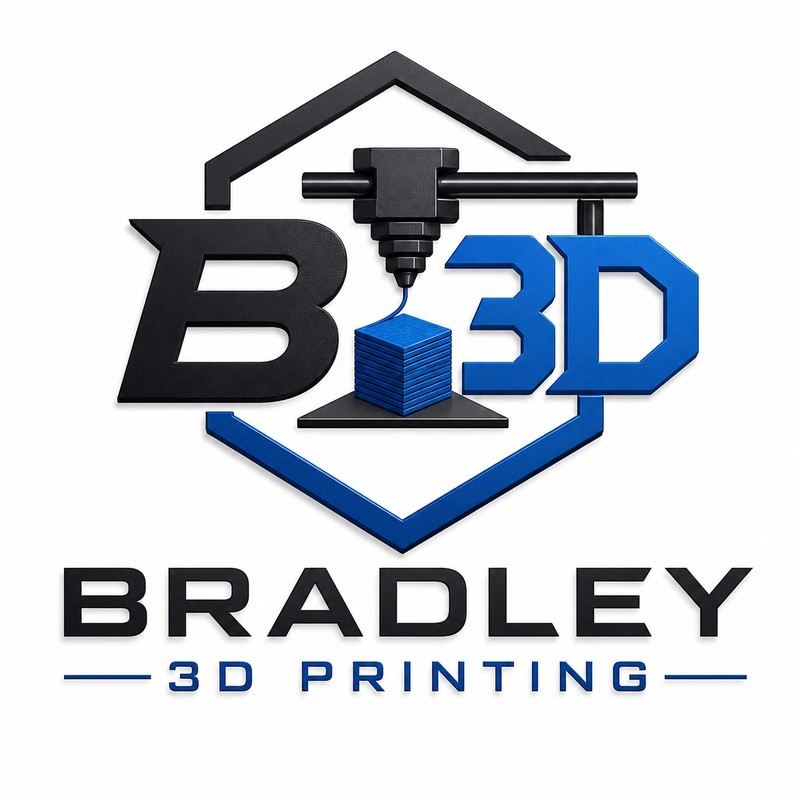 B3D Bradley 3D Printing logo